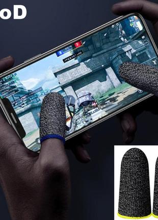 Ігрові напальчники для ігор на телефоні jood-gy2 1 пара мобільні напальчники для сенсорних екранів pubg mobil