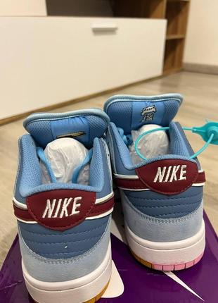 Красовки nike dunk sb blue