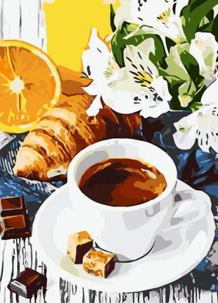 Картина за номерами "ранкова чашка кави"
