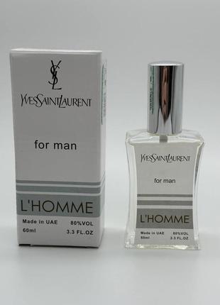 Тестер yves saint laurent l'homme чоловічий, 60 мл