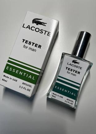 Тестер lacoste essential чоловічий, 60 мл