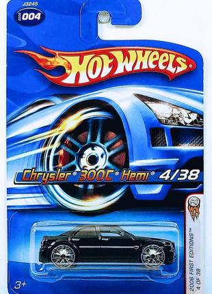 Машинка hot wheels - chrysler 300c hemi - 2006 first editions (#004) - j3245