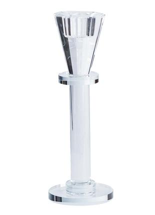 Свічник скляний високий 18.5 см