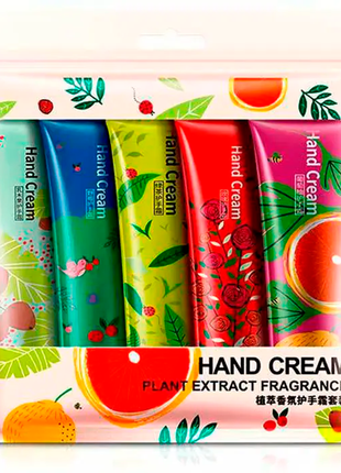 Набір кремів для рук bioaqua hand cream (5*30 г)