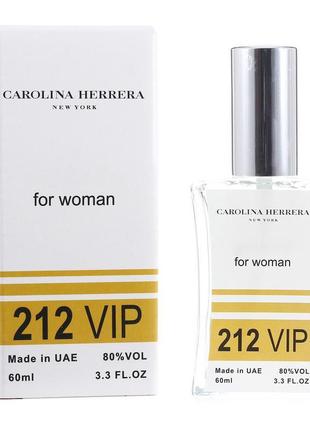 Тестер carolina herrera 212 vip жіночий, 60 мл