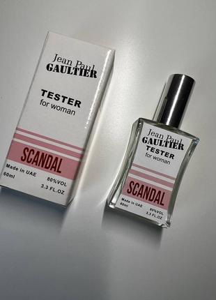 Тестер jean paul gaultier scandal жіночий, 60 мл