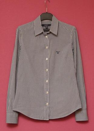 Gant uk 10 m рубашка из хлопка и эластина в полном идеале