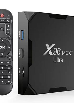 Смарт-приставка x96 max+ ultra 4/64gb