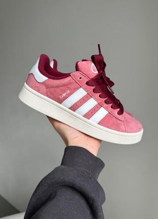 Кросівки adidas campus 00's pink white
