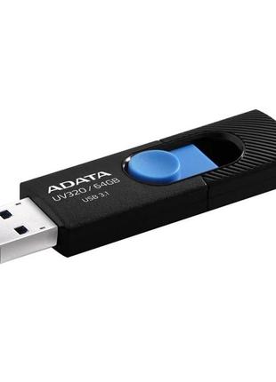 Flash a-data usb 3.0 auv 320 64gb black/blue