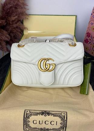 ⭐️premium ⭐️ gucci marmont white