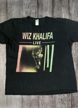 Мужская футболка мерч wiz khalifa