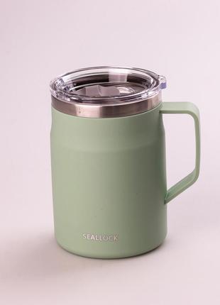 Термокружка с нержавеющей крышкой 550 мл чашка термос для кофе • кофейная кружка термос • термочашка
