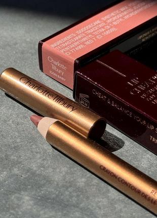 Карандаш для губ charlotte tilbury  lip cheat lip liner оттенок  icon baby, 1.2 гр оригинал