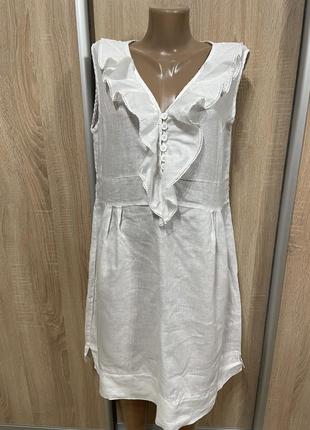 Платье платье лён
