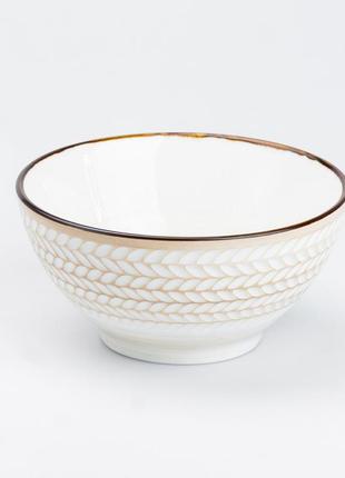Тарелка супница глубокая круглая керамическая тарелки обеденная 11 см
