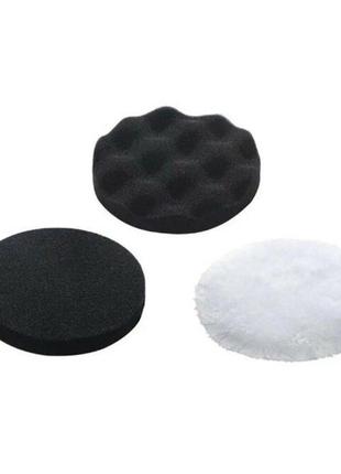 Насадки для полірування baseus new power cordless electric polisher  plate accessories package black