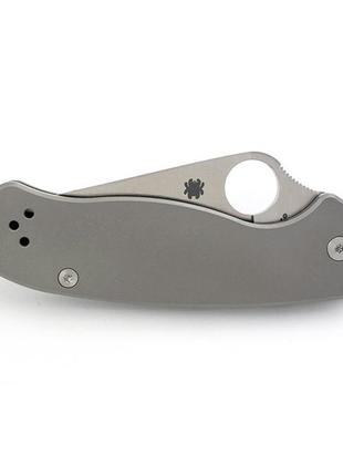 Нож spyderco para 3 c223 titanium