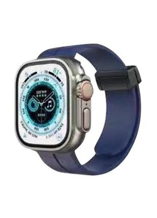 Ремінець для годинника apple watch magnetic 38/40/41mm midnight blue
