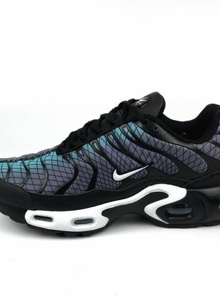 nike vapor air max tn black&blue