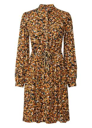 Платье из вискозы для женщины esmara lidl 419190 36(s) комбинированный