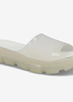 Шльопанцы ugg jella clear slide platform sandal