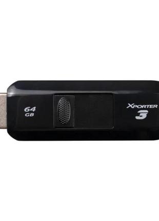 Flash patriot usb 3.2 xporter 3 64gb black
