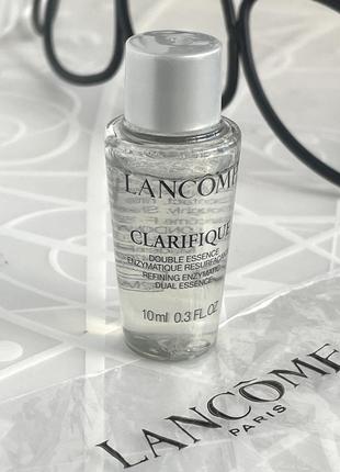 Оригінал! lancome clarifique double essence очищаюча подвійна ензимна есенція 👉🏻мініатюра 10 мл