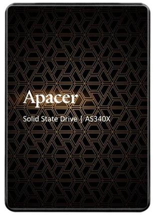 Ssd apacer as340x 120gb 2.5" 7mm sataiii 3d nand read/write: 550/520 mb/sec