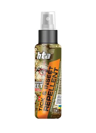 Репелент-спрей от насекомых hta strong deet 70% tick & insect repellent 100 ml
