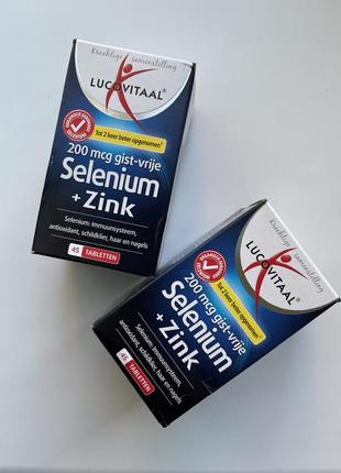 Витамины lucovitaal selenium+zink