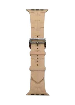 Ремінець для годинника apple watch hermès 42/44/45/49mm 9.walnut
