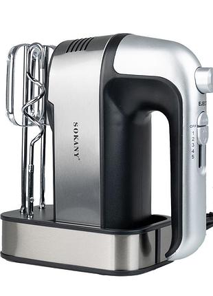 Миксер ручной sokany sk-6627 hand mixer 800w погружной миксер