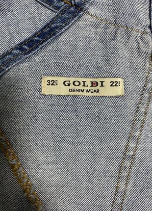 Джинсовый комбинезон юбка goldi6 фото