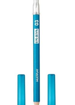 Олівець для очей pupa multiplay eye pencil з аплікатором 03 pearly sky, 1.2 г