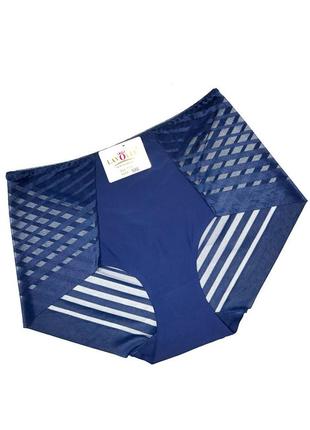 Труси жіночі безшовні сліпи з високою посадкою lavolle 7732