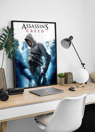 Постер гри assassin's creed 1 / плакат ассасін крід 1