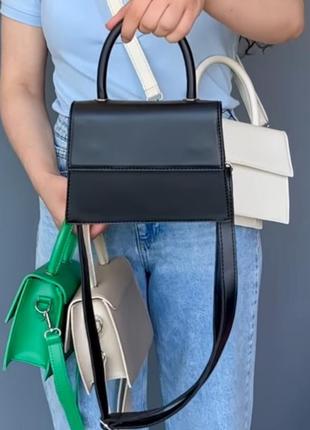 Классная стильная удобная молодежная маленькая вместительная сумка, сумочка с длинным ремешком