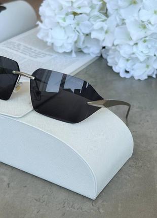 Солнцезащитные очки черные тренд 2024 очки защита uv400