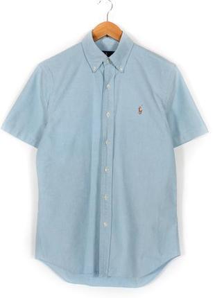 Ralph lauren оригинальная тенниска мужская гавайка рубашка с коротким рукавом размер s-m