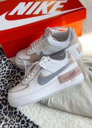 Кроссовки nike air force shadow peach