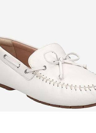 Р.38-41 clarks женские кожаные мокасины оригинал