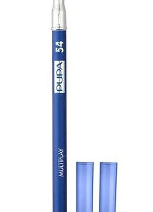 Карандаш для глаз pupa multiplay eye pencil с аппликатором 54 indigo blue, 1.2 г