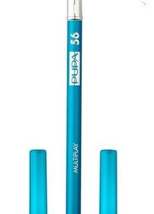 Олівець для очей pupa multiplay eye pencil з аплікатором 56 scuba blue, 1.2 г