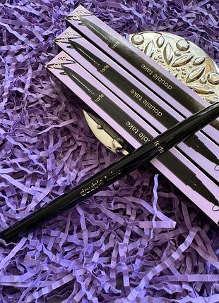 Двостороння чорна підводка для очей,arte double take eyeliner