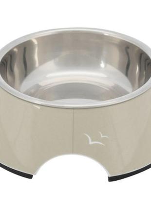 Посуд для собак trixie миска be nordic 200 мл/14 см (бежевий) (4011905250632)