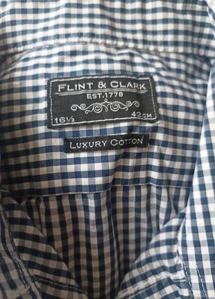 Рубашка мужская в клетку