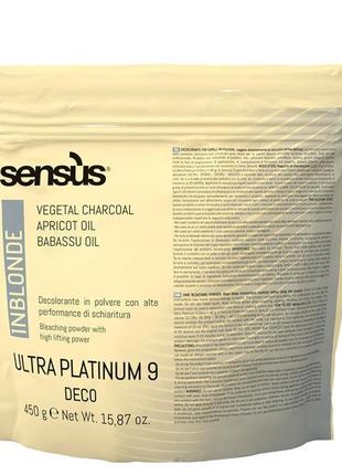Освітлююча пудра з plex 9 тонів sens.us  ultraplat9 deco inblonde stand