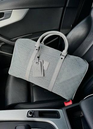 Сумка jordan monogram duffle grey