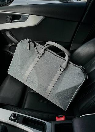 Сумка jordan monogram duffle grey
